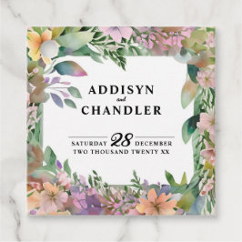 Etiquetas Para Lembrancinhas Casamento de Pastel Watercolor