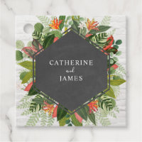 Casamento de quadro de tijolos tropicais