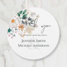 Etiquetas Para Lembrancinhas Casamento do Jardim do Barão com Primavera Wildflo