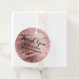 Etiquetas Para Lembrancinhas Casamento do Orçamento da Tendência Dourada Modern