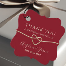 Casamento Dourado e Vermelho Elegante