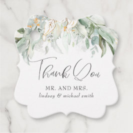 Etiquetas Para Lembrancinhas Casamento Dourado Verde Obrigado
