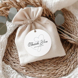 Etiquetas Para Lembrancinhas Casamento Elegante De Duas Corações