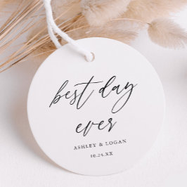 Etiquetas Para Lembrancinhas Casamento Elegante no Melhor Dia de Todos