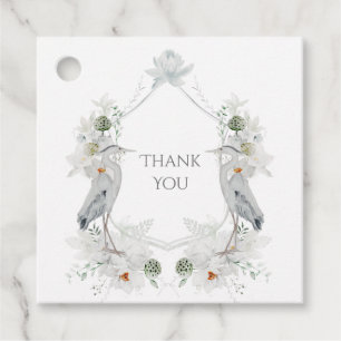 Etiquetas Para Lembrancinhas Casamento Ereal Floral Branco da Galinha Azul