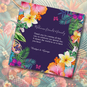 Etiquetas Para Lembrancinhas Casamento Floral Colorida Haveria tropical
