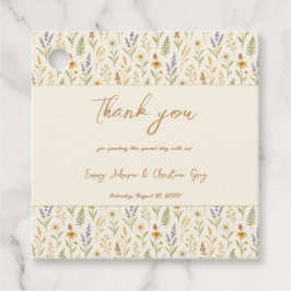 Etiquetas Para Lembrancinhas Casamento Floral de Flor de Flor de Watercolor Sel