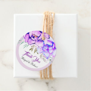 Etiquetas Para Lembrancinhas Casamento floral lilac floral com flores alveolare