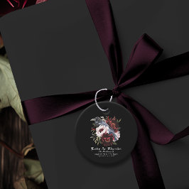 Etiquetas Para Lembrancinhas Casamento Floral Raven Raven Gótico Romântico