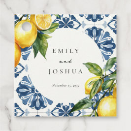 Etiquetas Para Lembrancinhas Casamento Italiano Lemon Citrus Positano