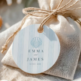 Etiquetas Para Lembrancinhas Casamento Marinho Branco Azul Concha 