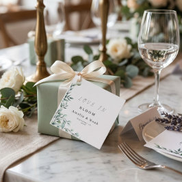 Etiquetas Para Lembrancinhas Casamento Minimal Clássico Sofisticado e Elegante