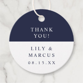 Etiquetas Para Lembrancinhas Casamento Minimalista Do Elegante Branco E Azul ma