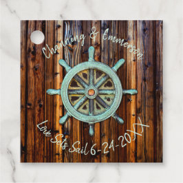 Etiquetas Para Lembrancinhas Casamento ou Noivado náutico russo