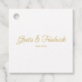 Etiquetas Para Lembrancinhas Casamento Ouro Luxo Atemporal