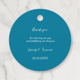 Etiquetas Para Lembrancinhas Casamento Personalizado Azul Simples