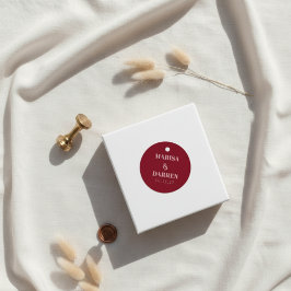 Etiquetas Para Lembrancinhas Casamento Personalizado Cor-de-Rosa Impressionante