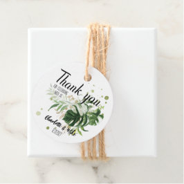 Etiquetas Para Lembrancinhas Casamento Personalizado de Presente Tropical Perso