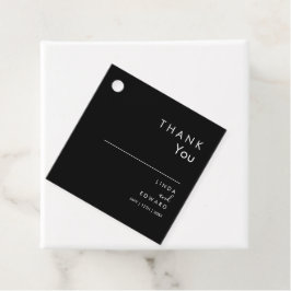 Etiquetas Para Lembrancinhas Casamento Preto Tradicional Minimalista Moderno