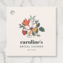 Etiquetas Para Lembrancinhas Casamento Retro Boêmio Floral Nouveau Personalizad