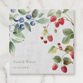 Etiquetas Para Lembrancinhas Casamento romântico de bagas silvestres de verão F