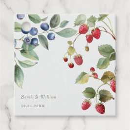 Etiquetas Para Lembrancinhas Casamento romântico de bagas silvestres de verão F