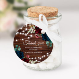 Etiquetas Para Lembrancinhas Casamento Russo Marsala e Marinho