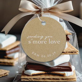 Etiquetas Para Lembrancinhas Casamento Rustic Kraft S'mores