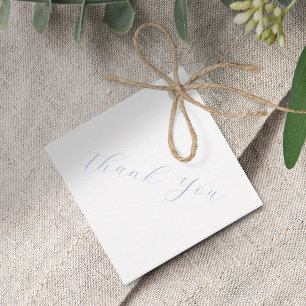 Etiquetas Para Lembrancinhas Casamento Simples De Letras Azuis Obrigado