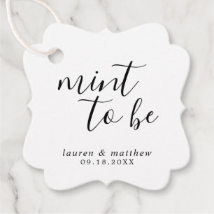 Etiquetas Para Lembrancinhas Casamento Simples Preto e Branco Elegante
