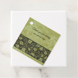 Etiquetas Para Lembrancinhas Casamento Vintage, Folhas de Parreira Vitorianas
