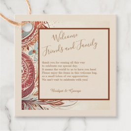 Etiquetas Para Lembrancinhas casamento vintage natural de terracotta