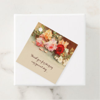 Etiquetas Para Lembrancinhas Casamento Vintage, Natureza-Morta de Flores de Ros
