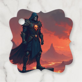 Etiquetas Para Lembrancinhas Cavaleiro Negro da Chama