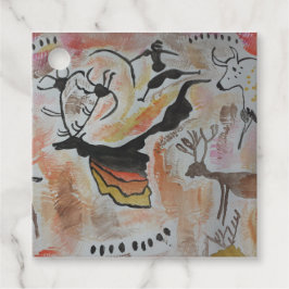 Etiquetas Para Lembrancinhas Cave Art Abstrato