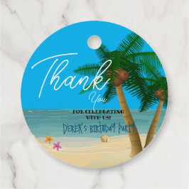 Etiquetas Para Lembrancinhas Celebrações da Felicidade do Oceano