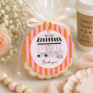 Etiquetas Para Lembrancinhas Chá de Bebê Café Baby | Paris Café | Café Bébé