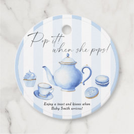 Etiquetas Para Lembrancinhas Chá de bebê com tema Tea Party - Estoure! Quando e