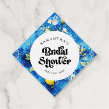 Chá de Bebê da Costa de Amalfi com Aquarela de Lim