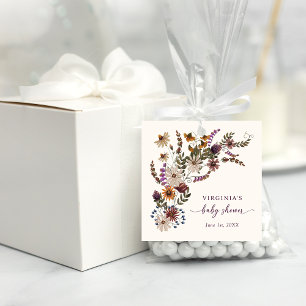 Etiquetas Para Lembrancinhas Chá de Bebê Floral