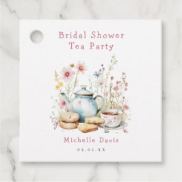Etiquetas Para Lembrancinhas Chá de Bebê Floral Festa de Chá