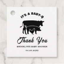 Chá de fraldas BabyQ Vaca Suíno CHURRASCO Pinheiro