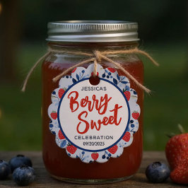 Etiquetas Para Lembrancinhas Chá de fraldas Berry Sweet