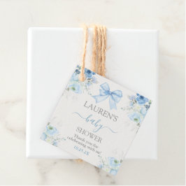 Etiquetas Para Lembrancinhas Chá de fraldas Boy com arco