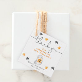 Etiquetas Para Lembrancinhas Chá de fraldas de abóbora-fantasma do Dia das Brux