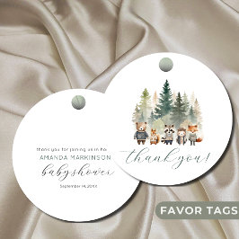 Etiquetas Para Lembrancinhas Chá de fraldas de Aquarela