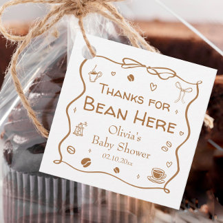 Etiquetas Para Lembrancinhas Chá de fraldas De Café Obrigado