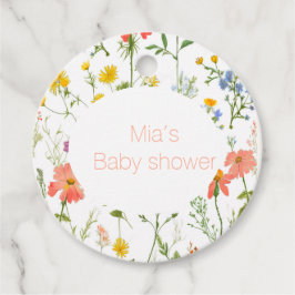 Etiquetas Para Lembrancinhas chá de fraldas de flores silvestres boho