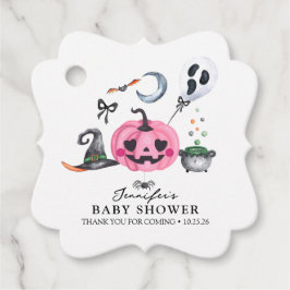 Etiquetas Para Lembrancinhas Chá de fraldas de Halloween