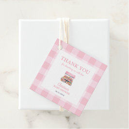 Etiquetas Para Lembrancinhas Chá de fraldas De Menina Cultivada Localmente Obri